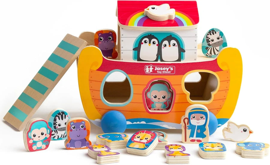 JTC Noah’s Ark Wooden Sort and Match