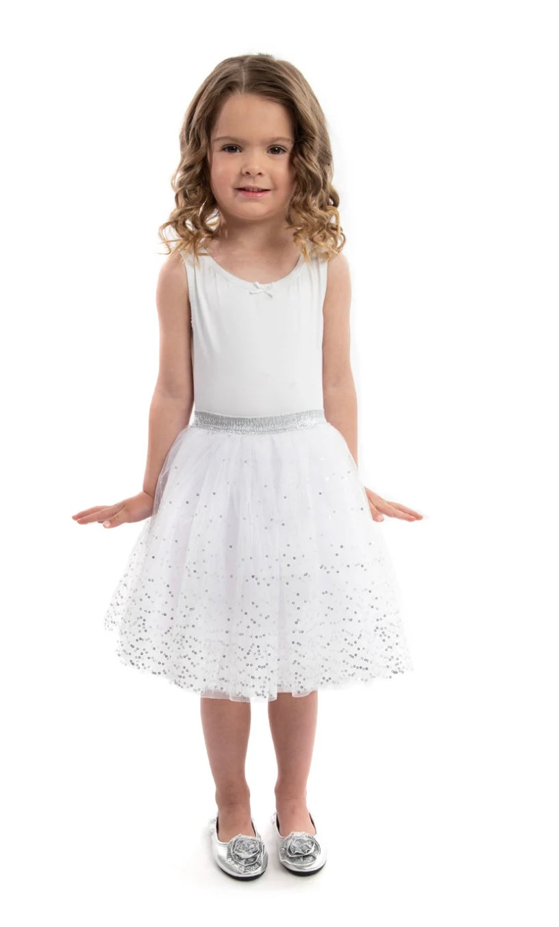 LA Silver Shimmer Tutu