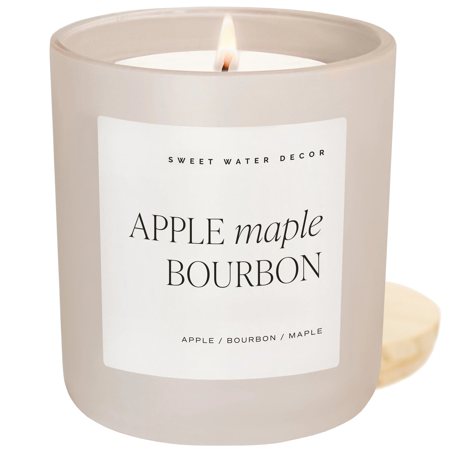 Apple Maple Bourbon Soy Candle 15oz.