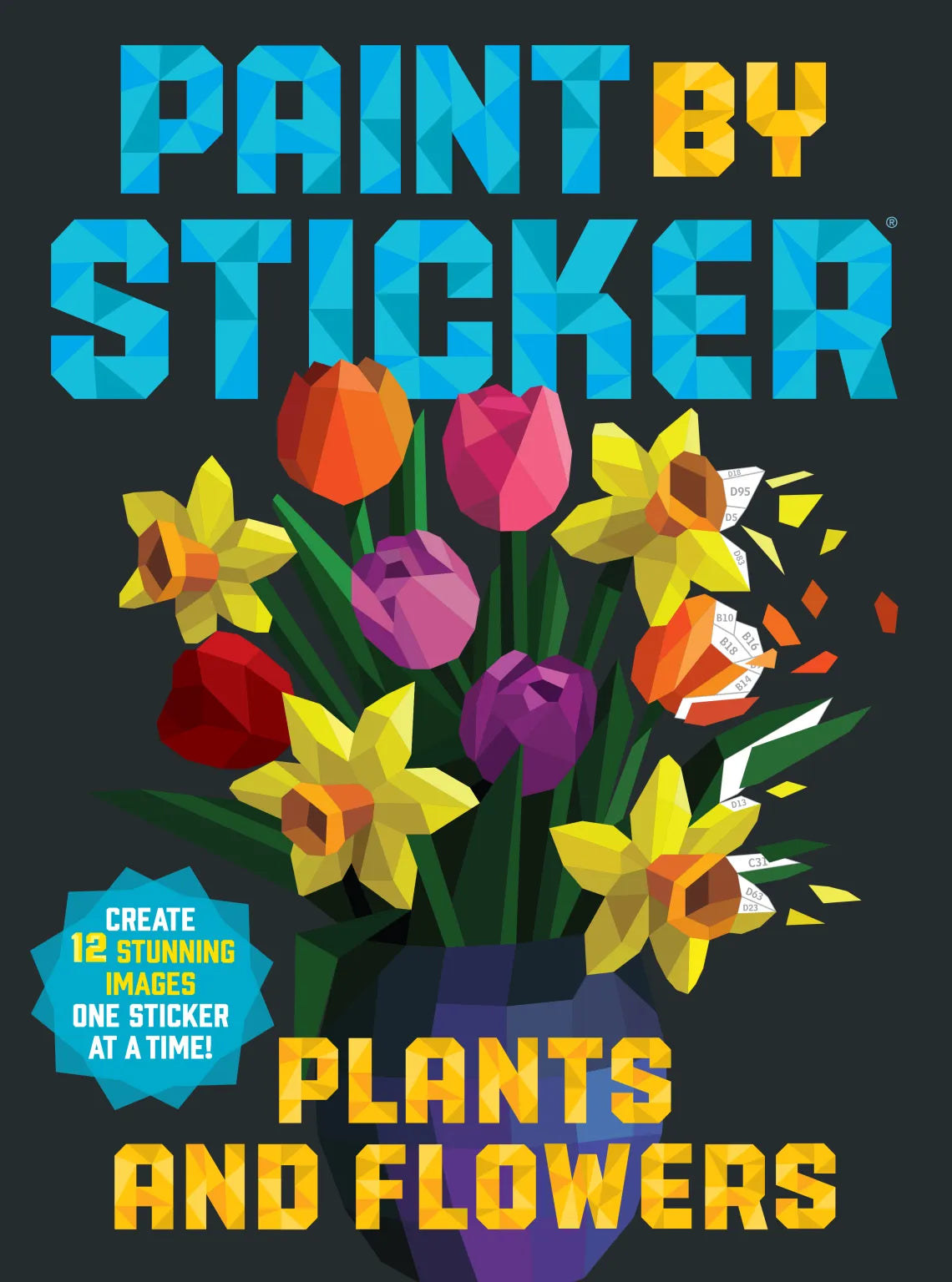 Paint By Sticker Plants and Flowers