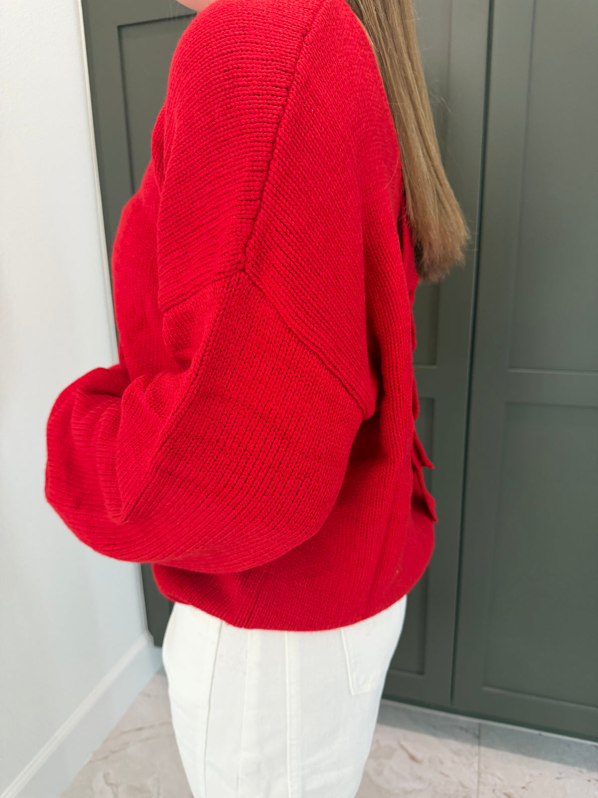 Cherry Red Sweater-TGB