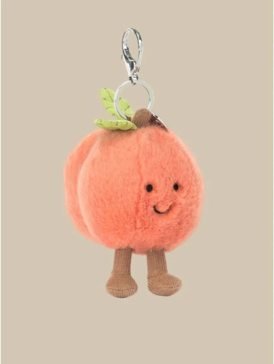 JC Peach Bag Charm