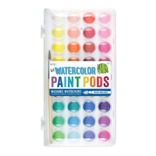 Watercolor Paint Pods
