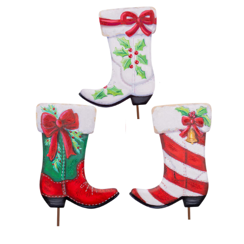 Cowboy Boot Stockings (Assorted)