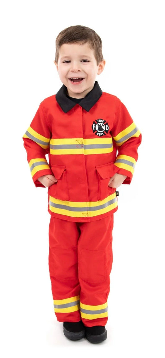 LA M Red Firefighter Set