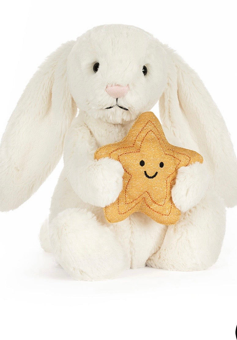 JC Cream Bunny with Star