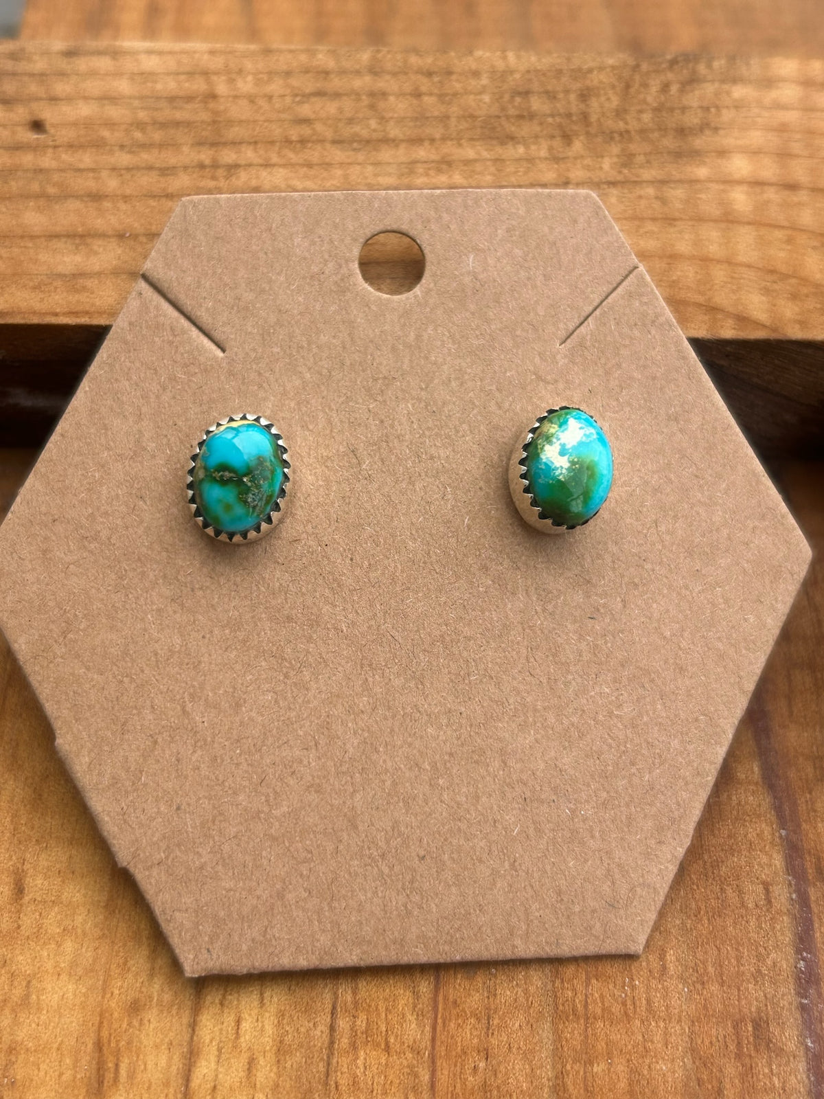 Turquoise Stud Earrings - TGBJ