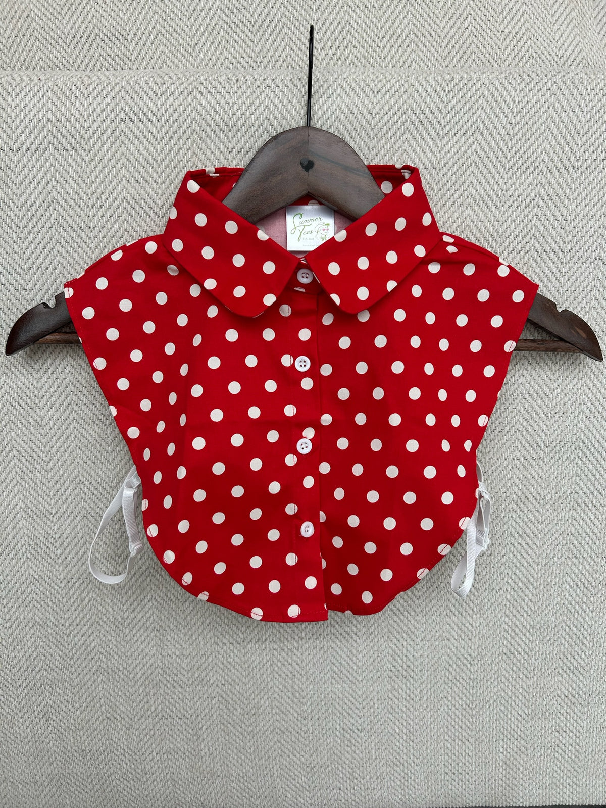 Red Polka Dot Collar - TGBJ