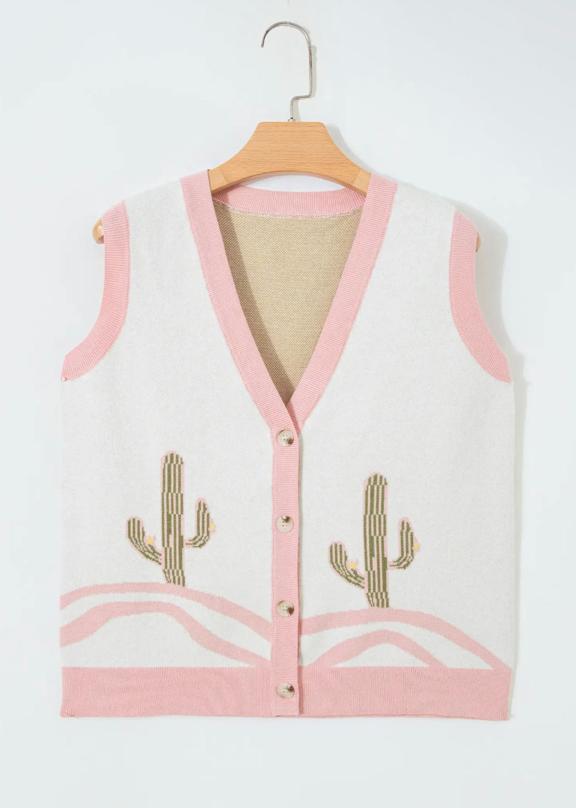 Golden Hour Cactus Vest-TGB