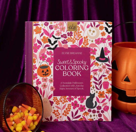Sweet & Spooky Coloring Book IMS