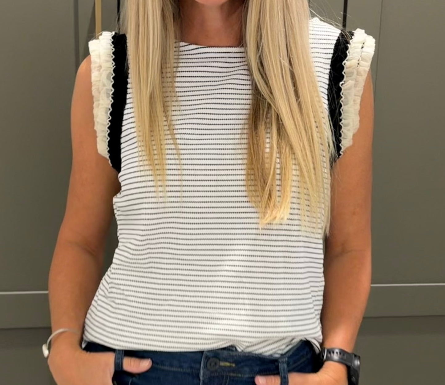 Velvet Ruffles Top-TGB