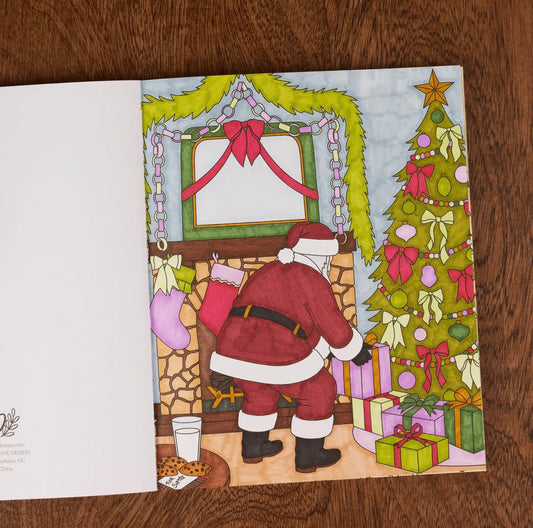 Cottagecore Christmas Coloring Book IMS