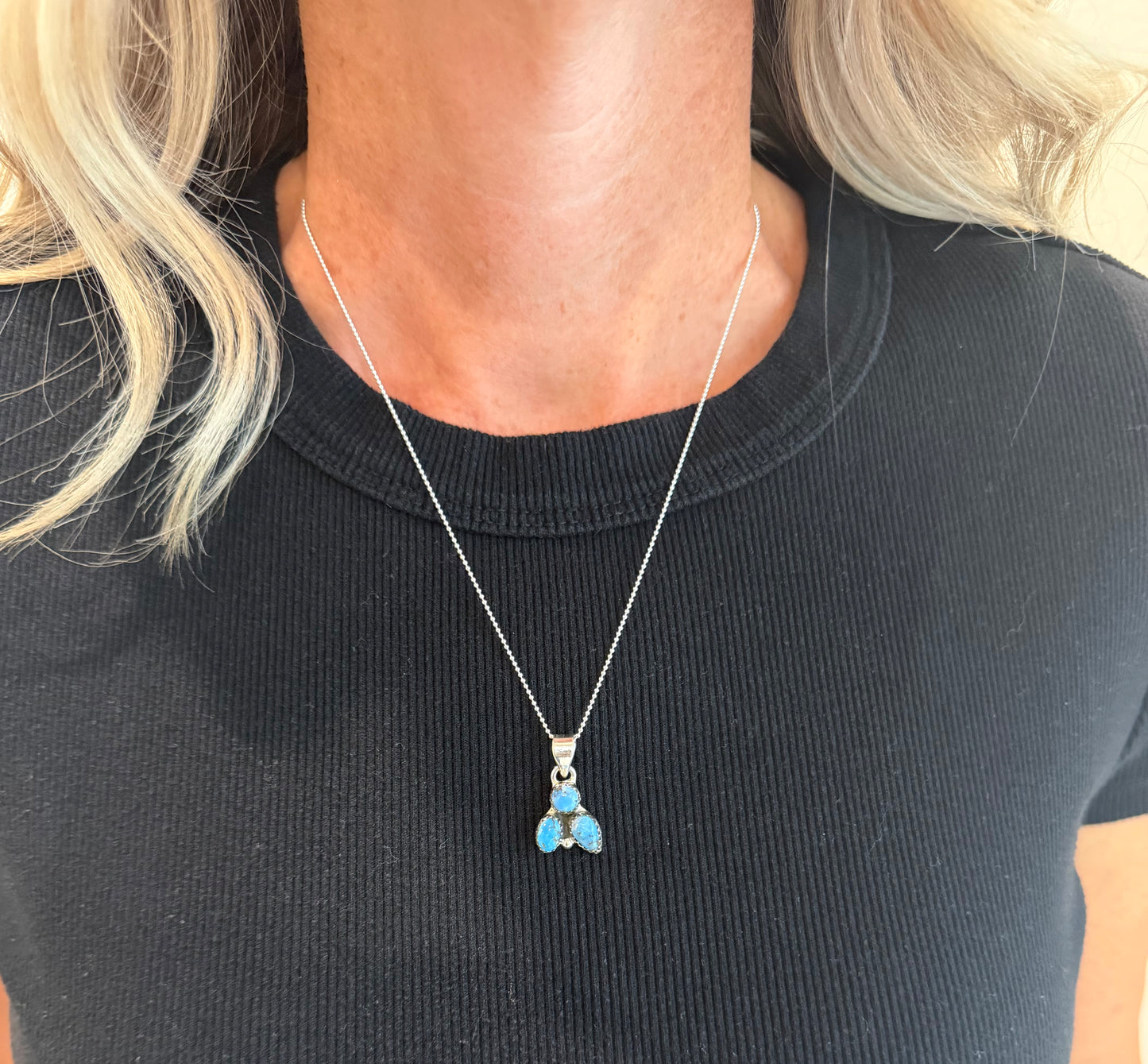 Golden Hills Turquoise Necklace-TGB