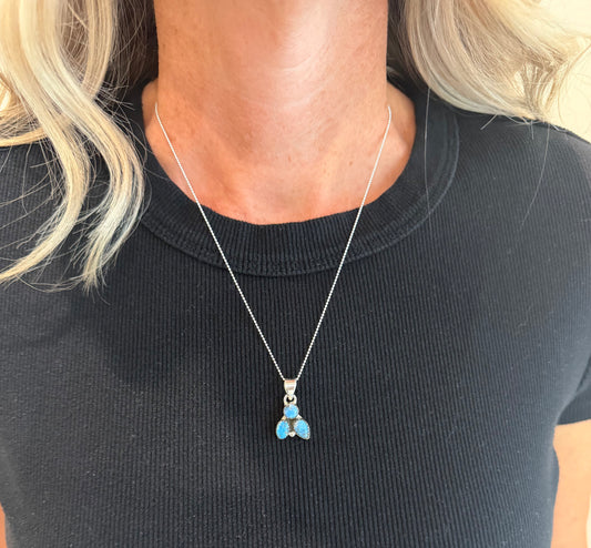Golden Hills Turquoise Necklace-TGB