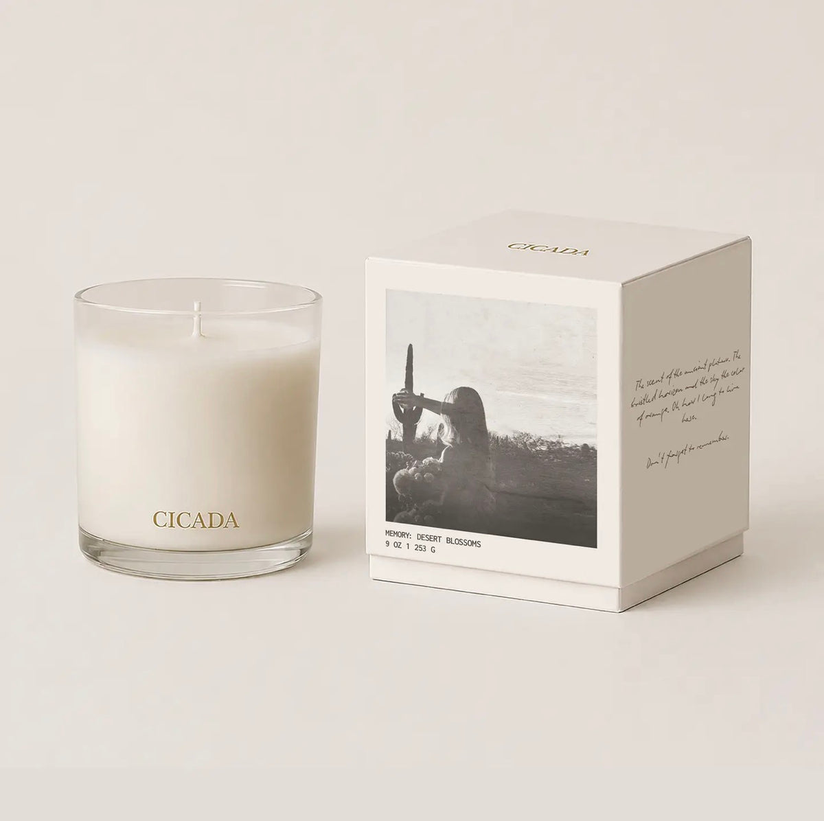 Cicada Dessert Blooms Candle IMS