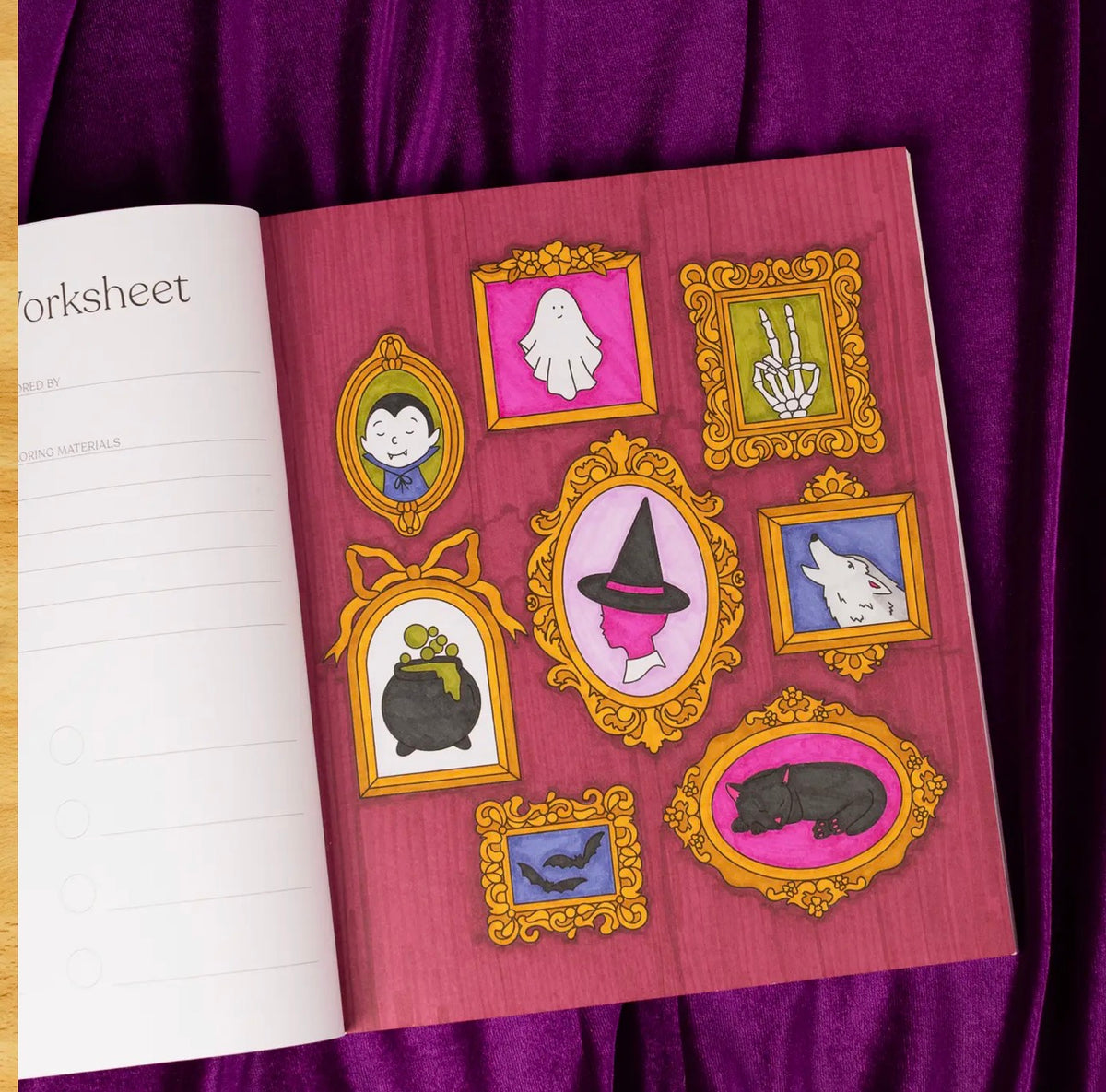 Sweet & Spooky Coloring Book IMS