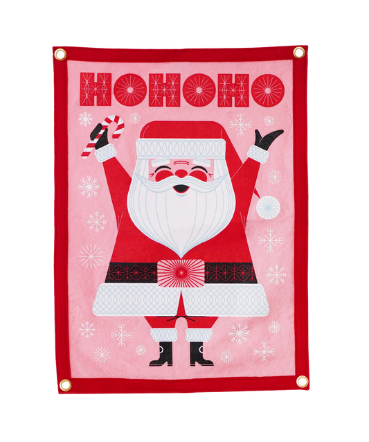 Ho Ho Ho Camp Flag