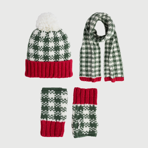 Holly Houndstooth Knits