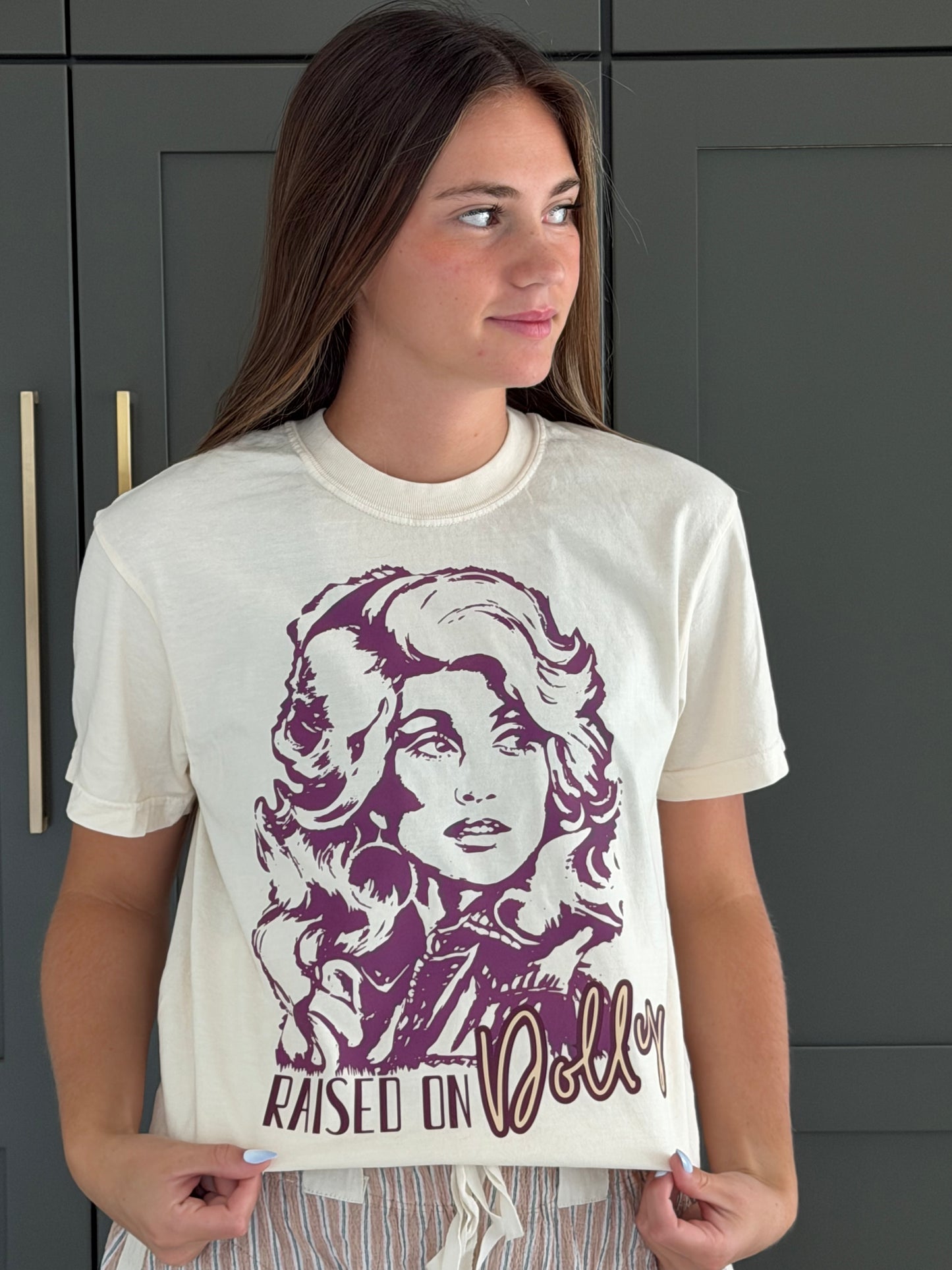 Raised on Dolly T-Shirt-TGB