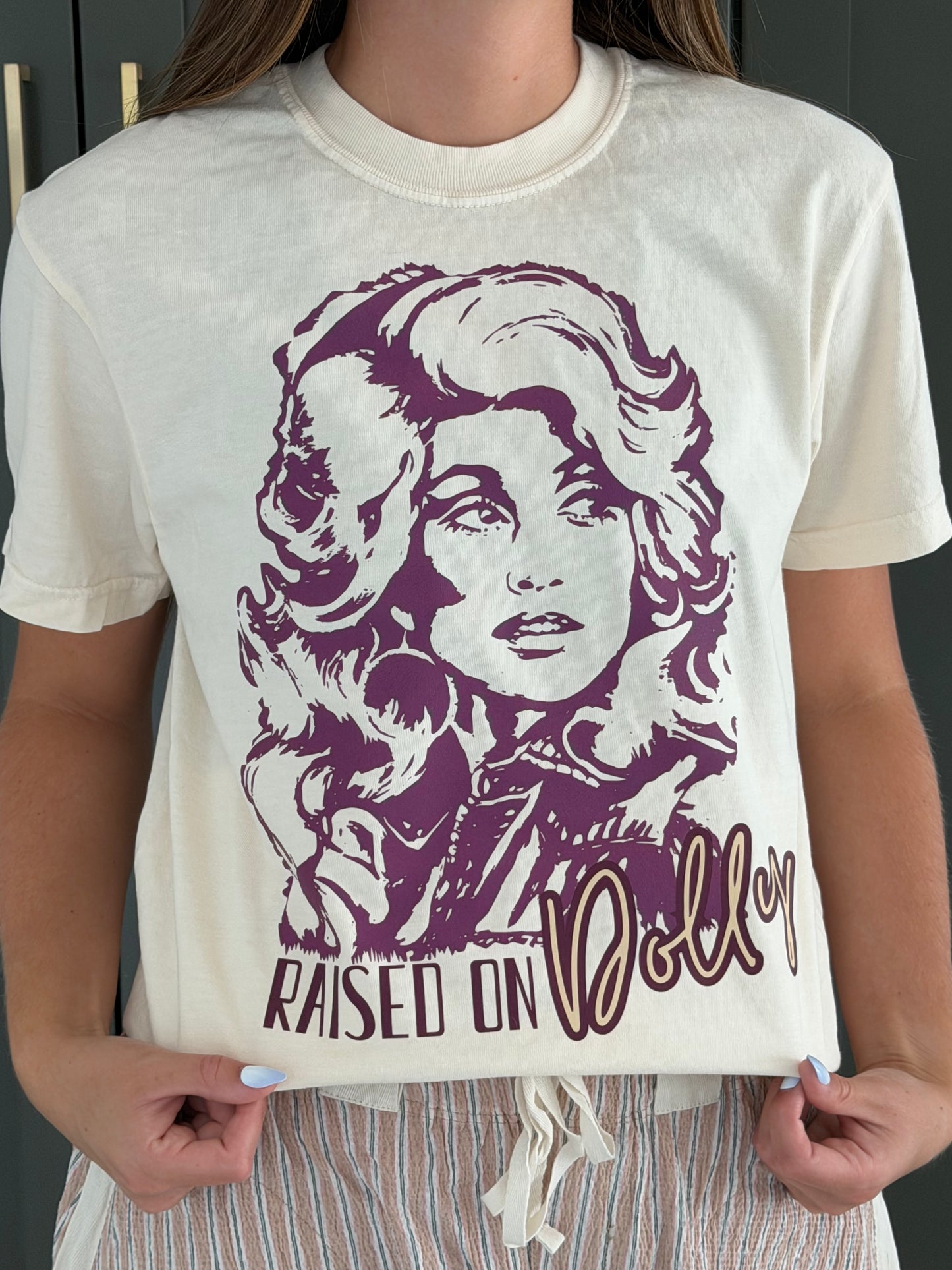 Raised on Dolly T-Shirt-TGB