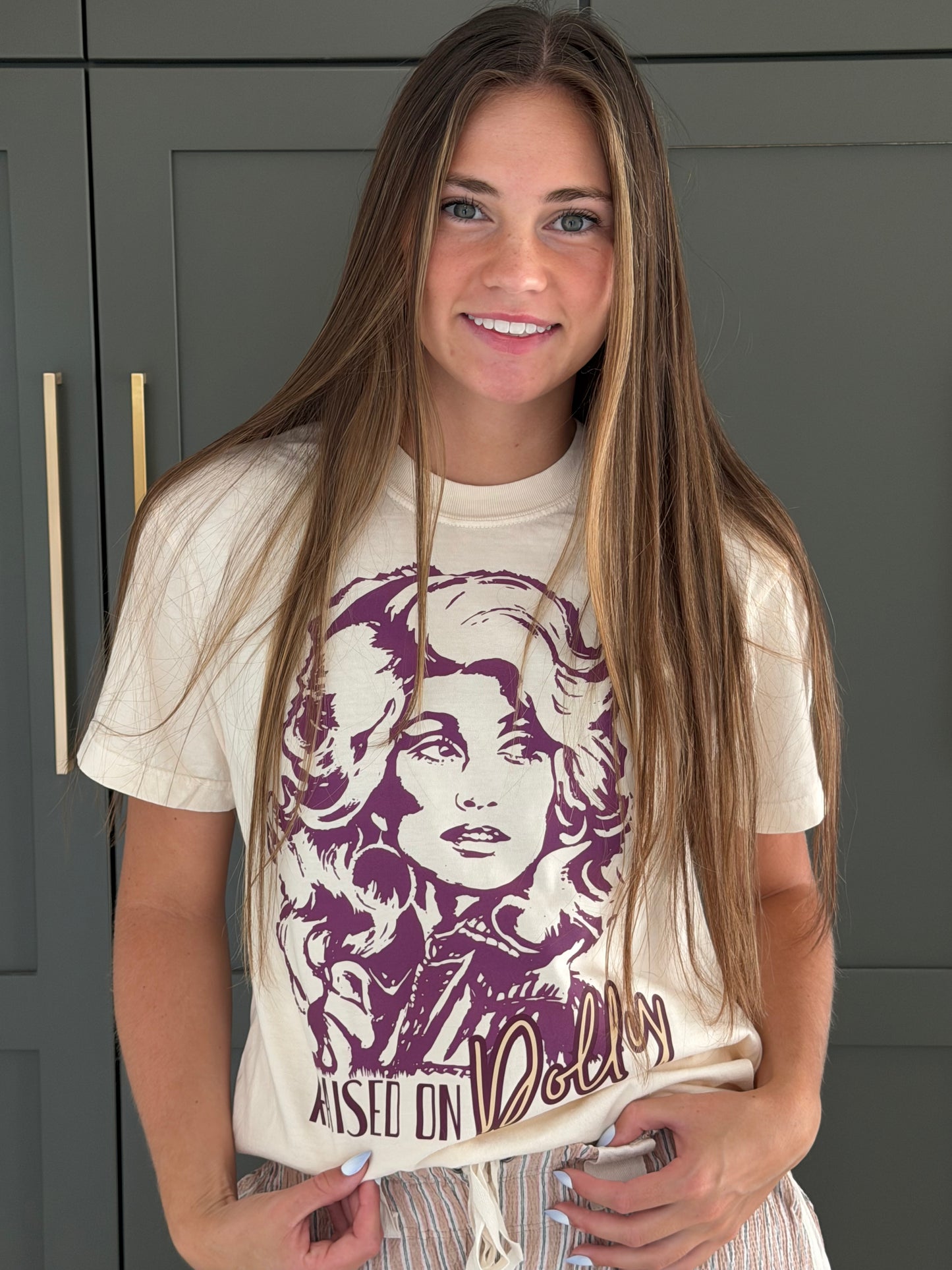 Raised on Dolly T-Shirt-TGB