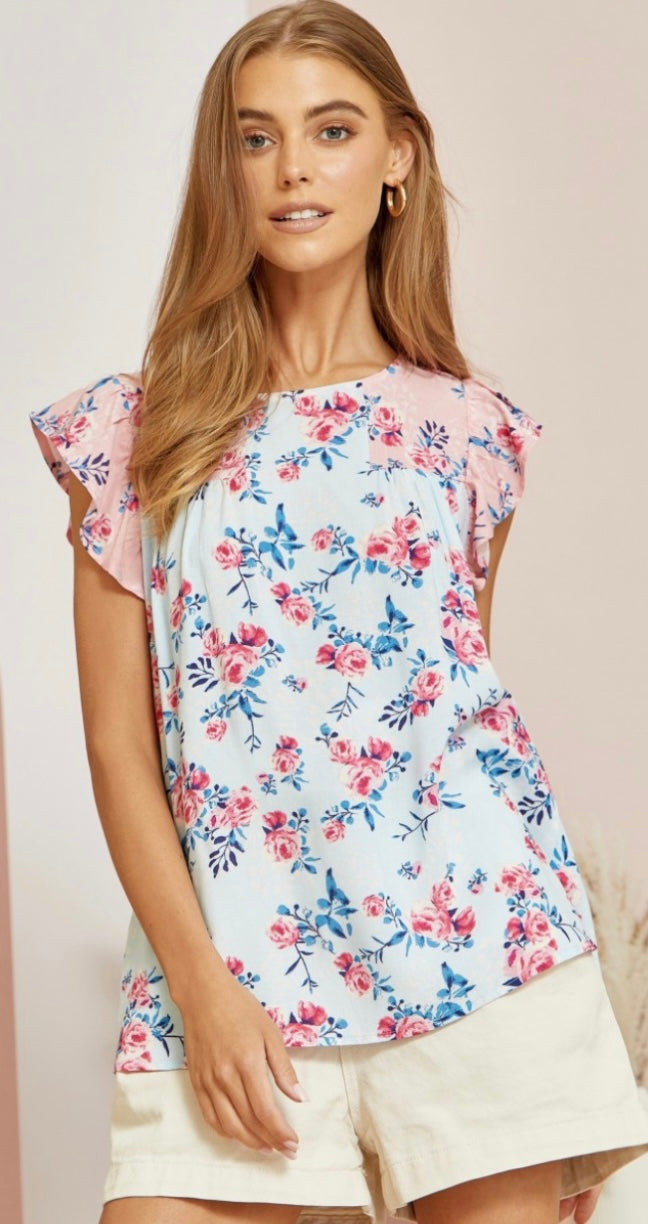 The Meadows Top- Retro Purpose