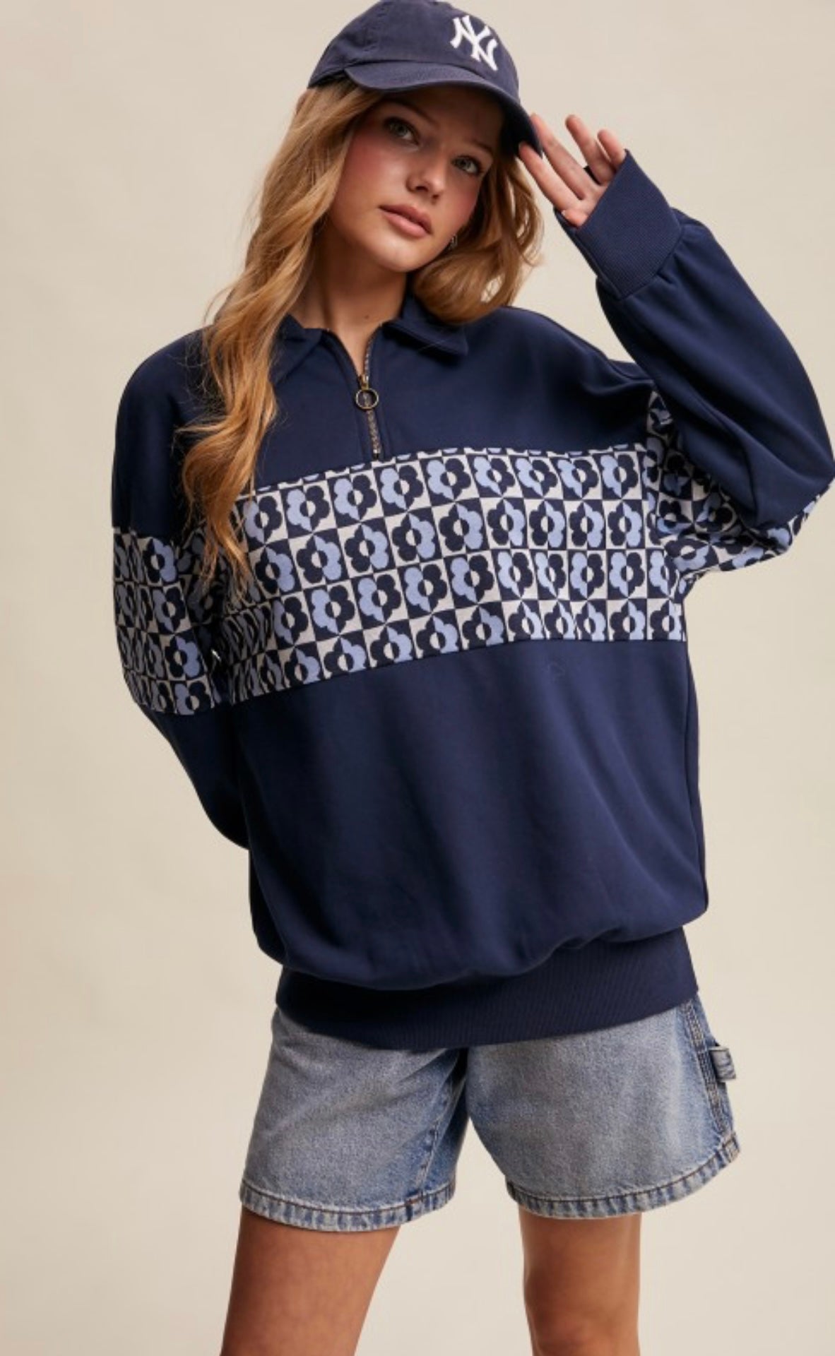 The Seeing Daisies Sweatshirt- Retro Purpose