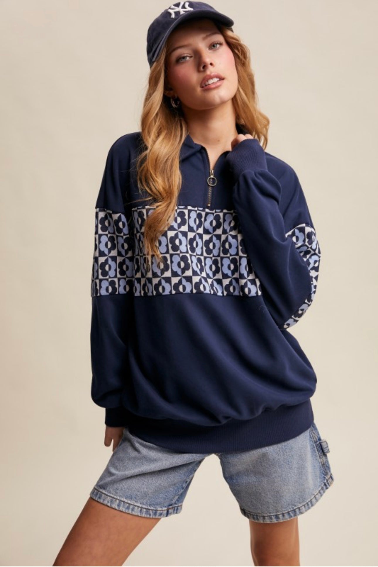 The Seeing Daisies Sweatshirt- Retro Purpose