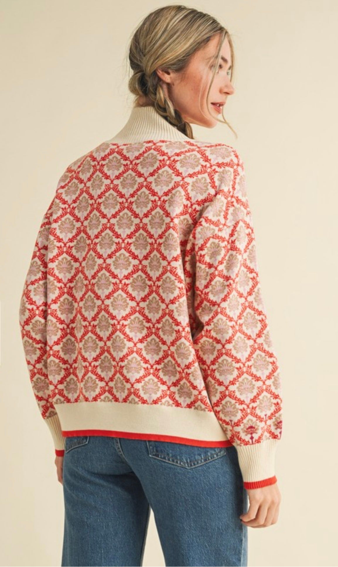 The Jaxon Sweater- Retro Purpose