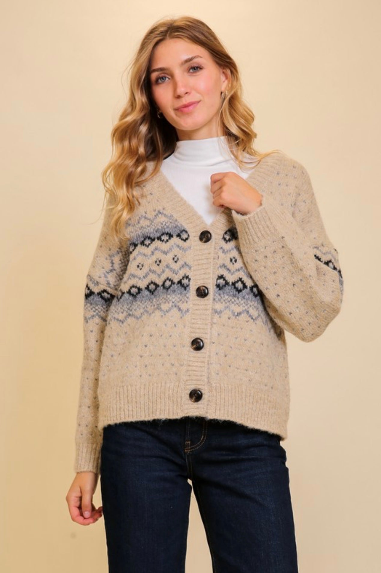 The Lauren Cardigan- Retro Purpose