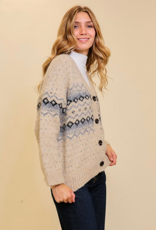 The Lauren Cardigan- Retro Purpose