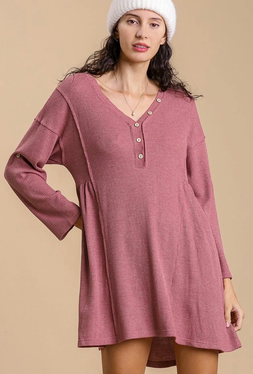 The Cozy Comfort Dress- Retro Purpose
