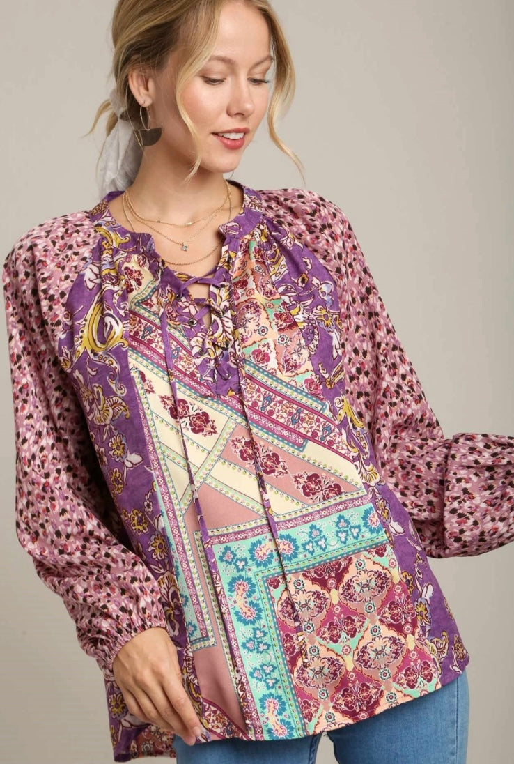 The Margo Top- Retro Purpose