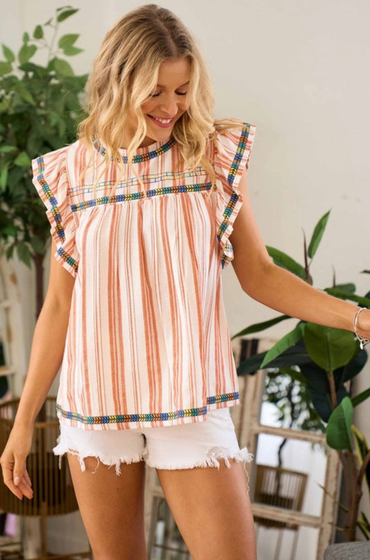 The Loretta Top- Retro Purpose
