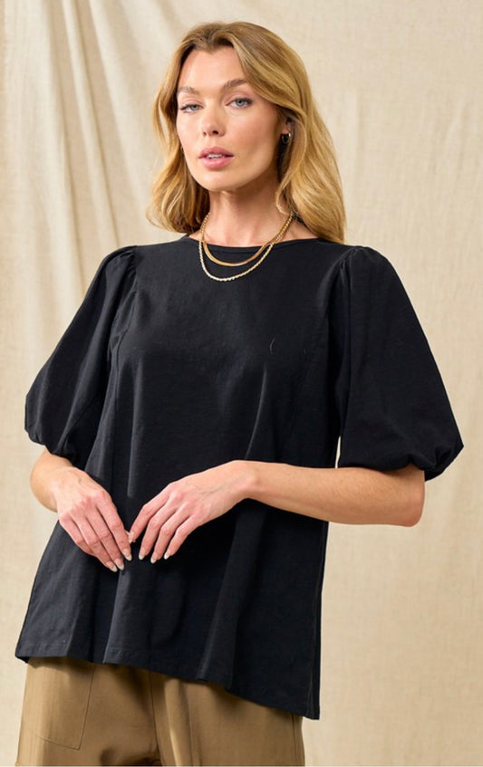 The Onyx Top- Retro Purpose