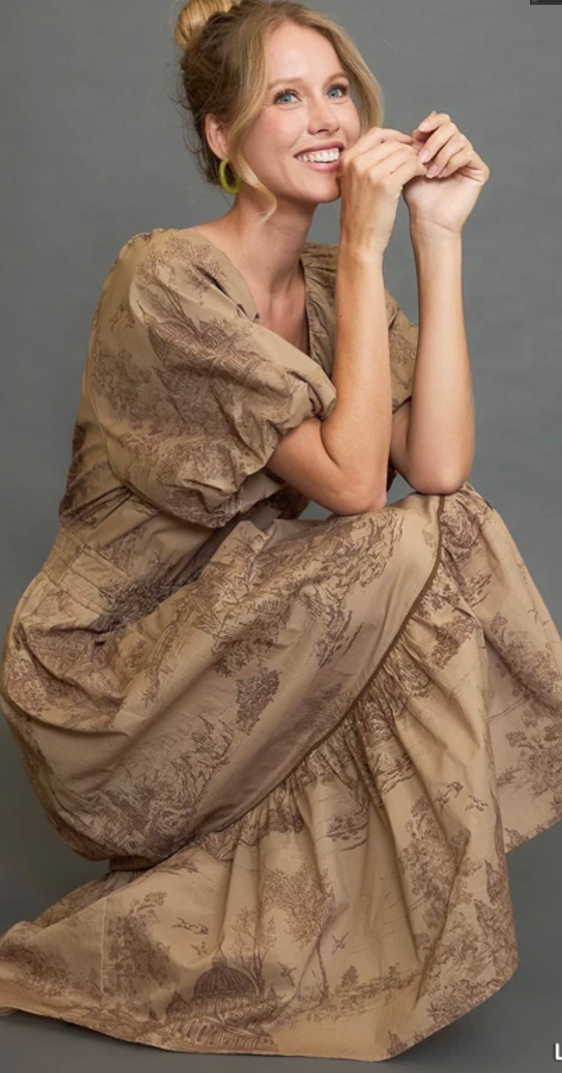 The Countryside Creek Dress- Retro Purpose