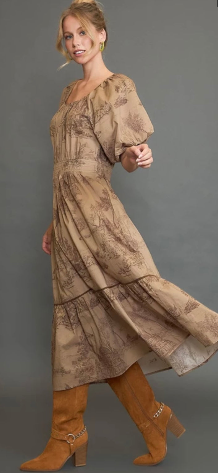 The Countryside Creek Dress- Retro Purpose