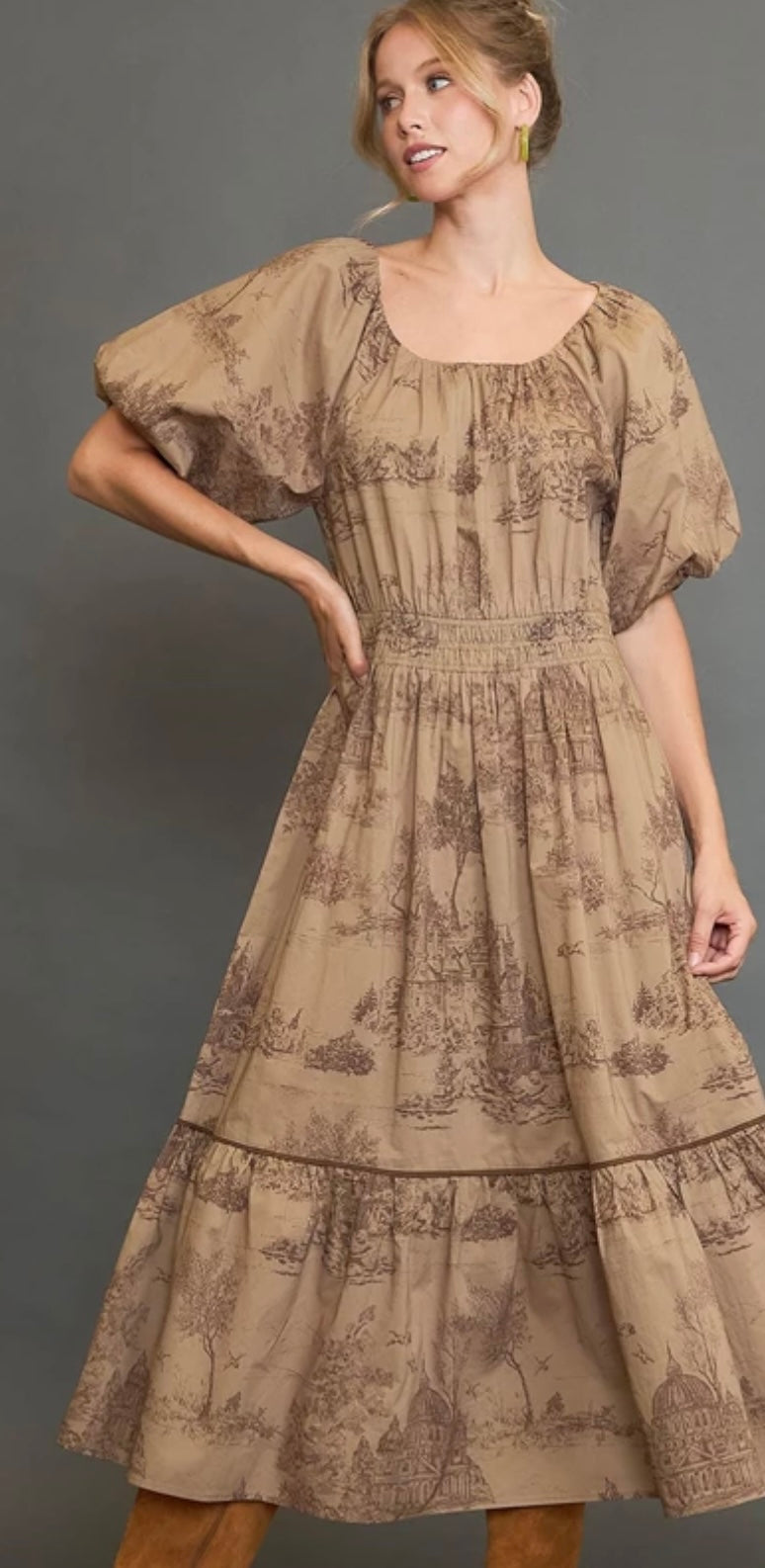 The Countryside Creek Dress- Retro Purpose