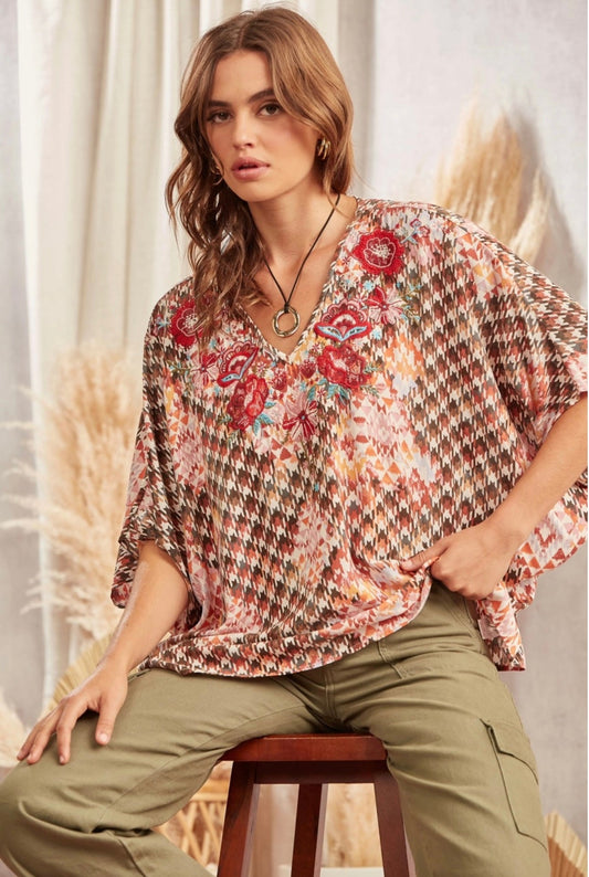 Ol’ Cheyenne Top- Retro Purpose