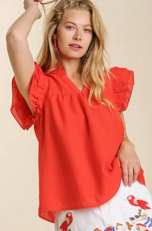 The Seeing Red Top- Retro Purpose