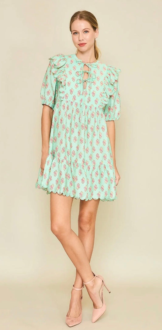 The Misty Mint Dress- Retro Purpose