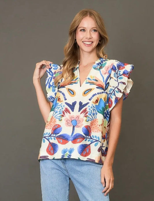 The Mayan Top- Retro Purpose