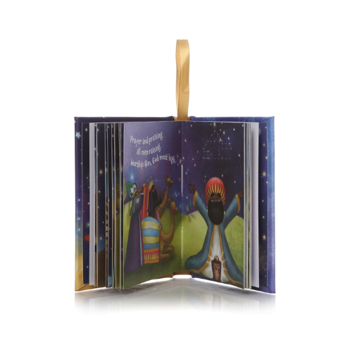 We Three Kings Tree Book Ornament