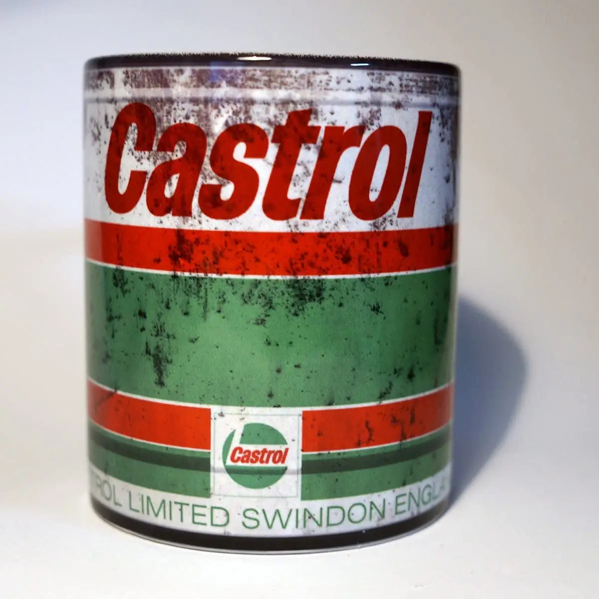 Vintage Look Oil Can Coffee Mug (Assorted)