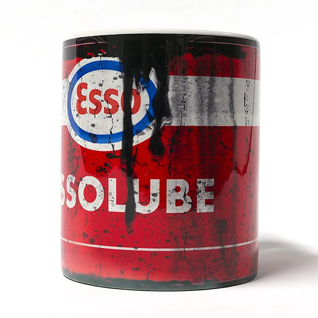 Vintage Look Oil Can Coffee Mug (Assorted)