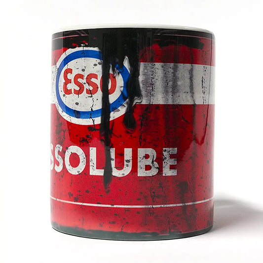 Vintage Look Oil Can Coffee Mug (Assorted)