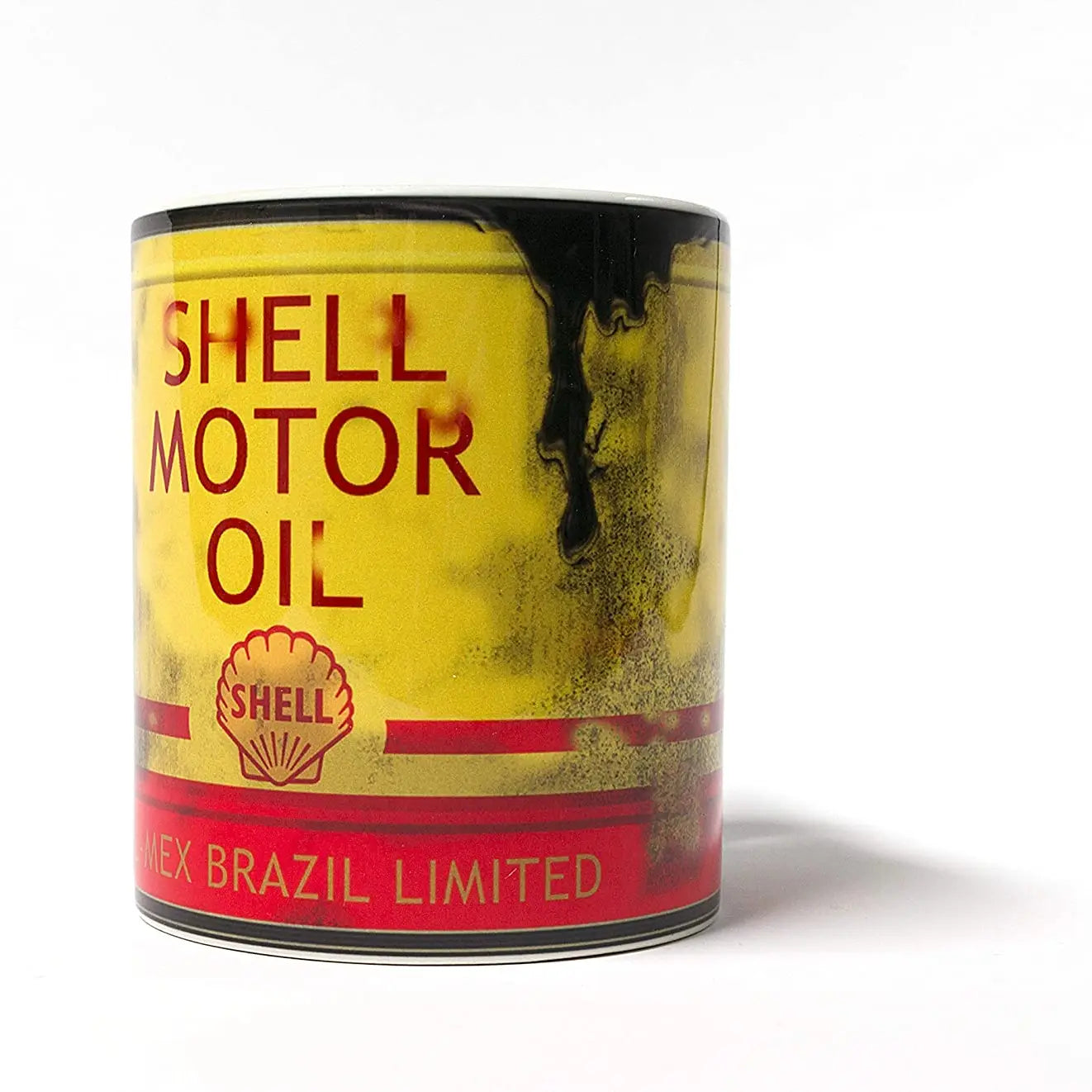 Vintage Look Oil Can Coffee Mug (Assorted)