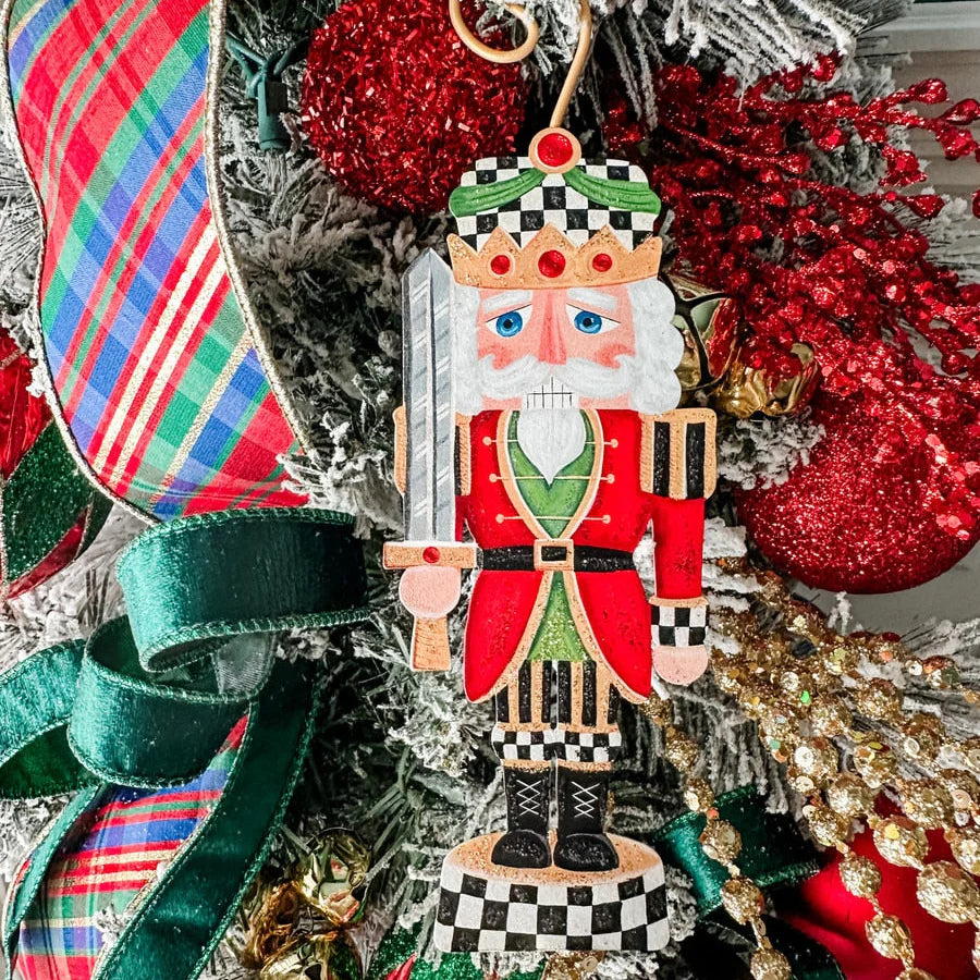 Elegant Nutcracker Ornament