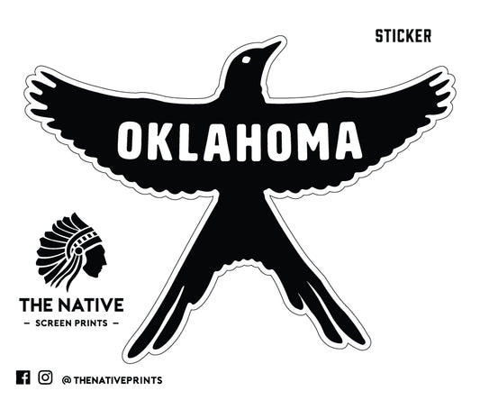 Oklahoma Flycatcher Sticker