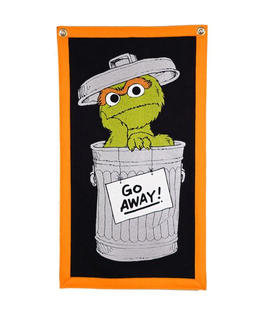Oscar The Grouch Flag